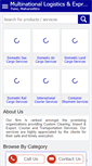 Mobile Screenshot of multinationallogistics.com
